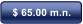 $ 65.00 m.n.
